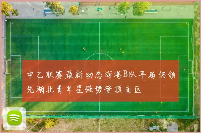 中乙联赛最新动态海港B队平局仍领先湖北青年星强势登顶南区